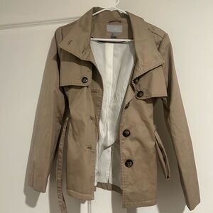 H&M Beige Button-Up Jacket